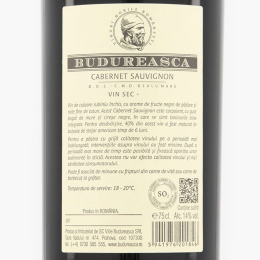 Vin roșu sec Cabernet Sauvignon, 14%, 0.75l 