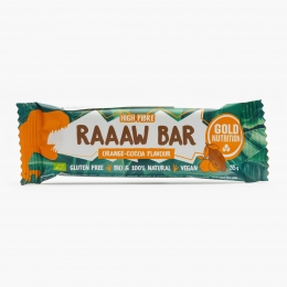 Baton eco Raaaw Bar portocale și cacao 35g