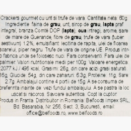 Crackers cu unt și trufe de vară 60g