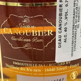 Rom Carribean Canoubier, 40%, 700ml