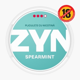 Pliculețe cu nicotină Spearmint 9mg 20 buc, format subțire
