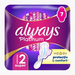 Absorbante Platinum Super, 7 buc
