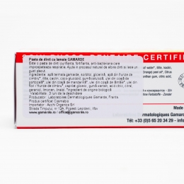 Pastă de dinți bio cu lămâie 100ml