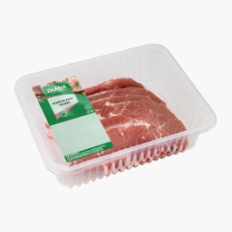 Ceafă de porc cu os, feliată 750g