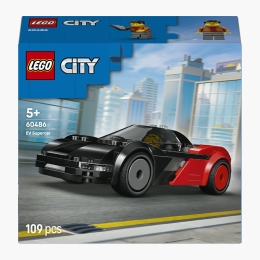 Supermașină electrică, 60486 City, 109 piese, +5 ani