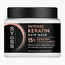 Mască pentru păr fragil Intense Keratin, 400ml