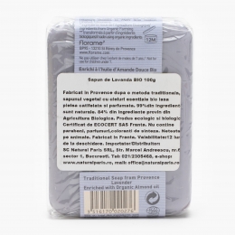 Săpun bio de lavandă 100g 