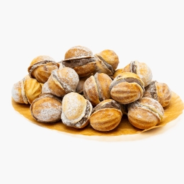 Nuci umplute cu cremă de cacao 400g