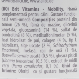 Recompensă funcțională pentru câini Mobility, 150g