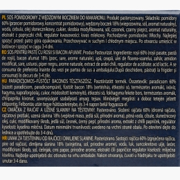 Sos pentru paste cu bacon Roma, 340g