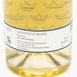 Vin alb sec Sauvignon Blanc, 12.5%, 750ml