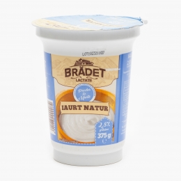 Iaurt natur 2.8% grăsime 375g
