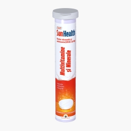 Multivitamine și minerale SunHealth 20 comprimate efervescente