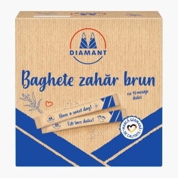 Zahăr brun la plic 50x5g