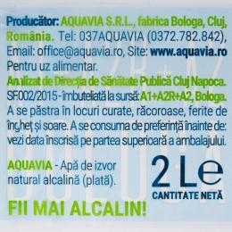 Apă de izvor natural alcalină pH 9.4 2l