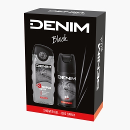 Set cadou Black - gel de duș, 250ml + deodorant spray pentru corp, 150ml