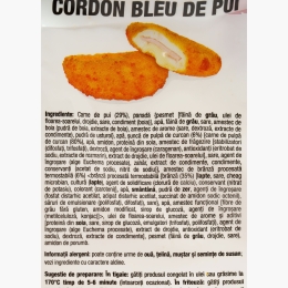 Cordon bleu de pui 500g
