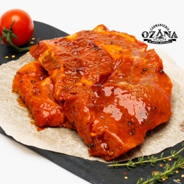 Ceafă de porc marinată 500g