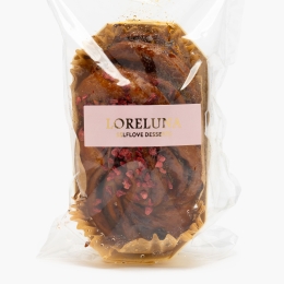 Cozonac Baby Babka cu zmeură, 140g