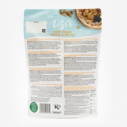 Granola Low Sugar sirop de arțar și nuci Pecan 500g
