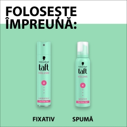 Spumă pentru păr True Volume 200ml