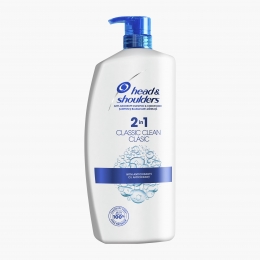 Șampon antimătreață Classic Clean 2 în 1 pentru păr normal 900ml
