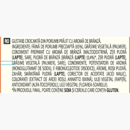 Snacks din porumb cu aromă de brânză Intense Nacho 90g