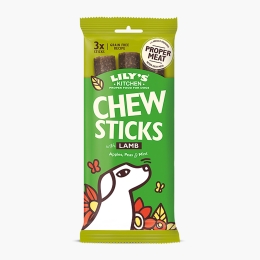 Recompense pentru câini, cu miel Chew Sticks, 120g, 3 buc.