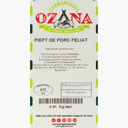 Piept de porc feliat 500g