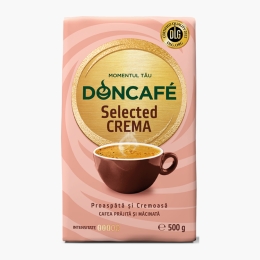 Selected Crema 500g, cafea prăjită și măcinată