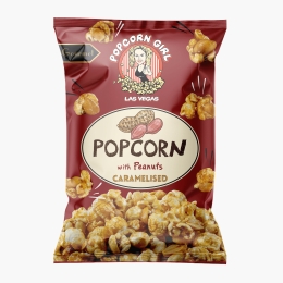 Popcorn glazurat cu arahide 90g