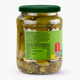 Castraveți murați 4-7 cm, 670g