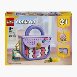 Geantă artistică și modernă cu depozitare, 31391 Creator 3 în 1, 272 piese, +8 ani
