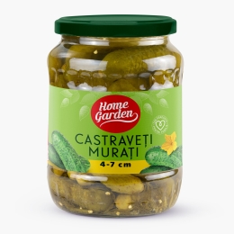 Castraveți murați 4-7 cm, 670g
