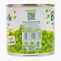 Mazăre verde boabe fină 800g
