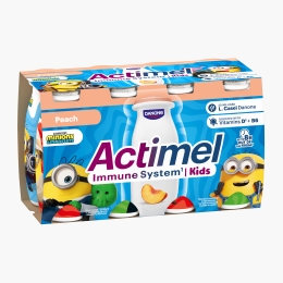 Iaurt de băut cu piersică 8x100g