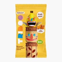 Gustare eco din mere și banane Triboo 25g