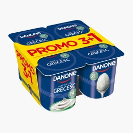 Iaurt în stil grecesc, 5.4% grăsime, 4x130g