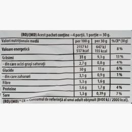 Chipsuri din cartofi cu gust de sos barbecue și miere 125g