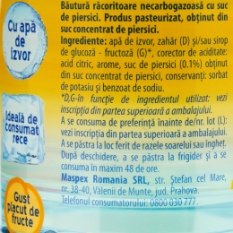 Băutură necarbogazoasă piersici 1.5l