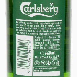 Bere blondă sticlă 0.66l