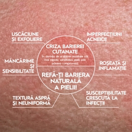Mască hidrogel reparatoare și fortifiantă Cicabarrier+, 1 buc, 25g