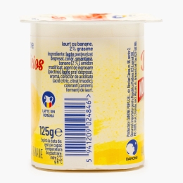 Iaurt cu gust de banane 125g