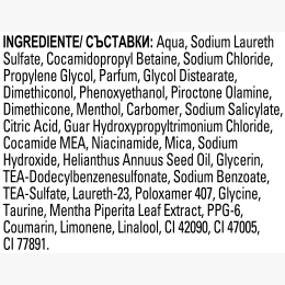 Șampon antimătreață pentru bărbați Cool Sport Menthol 360ml