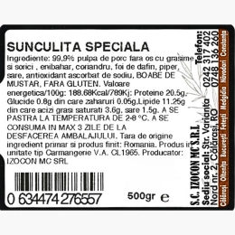 Șunculiță specială de porc 500g