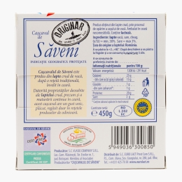 Cașcaval de Săveni 450g