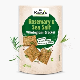 Snack integral cu rozmarin și sare de mare 110g
