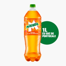 Băutură carbogazoasă cu suc de portocale 1l
