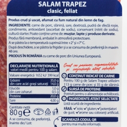 Salam Trapez Clasic, feliat, 80g