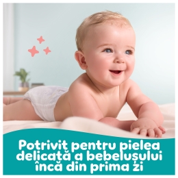 Șervețele umede pentru bebeluși, Sensitive, 6 pachete x 80 buc